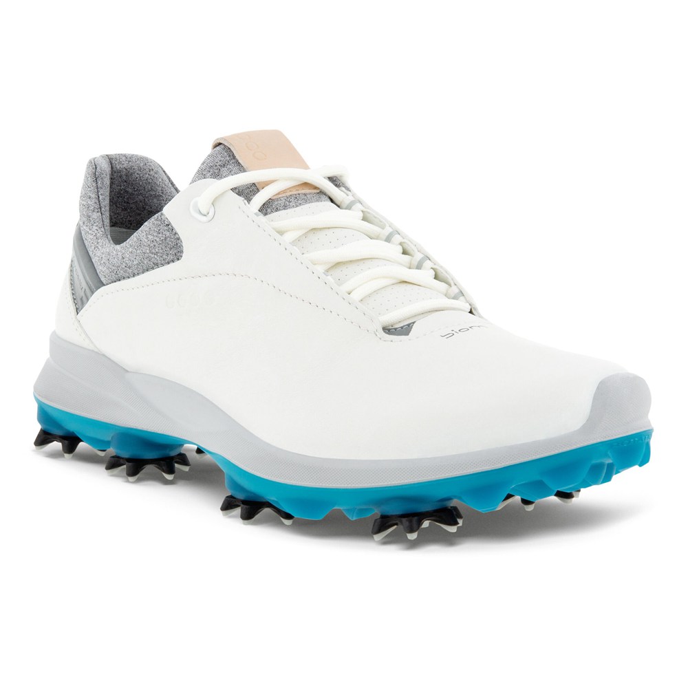 Womens Golf Shoes - ECCO Biom G3 - White - 5842PXBDO